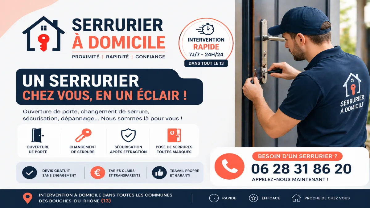 Serrurier à Rognes dépannage de serrurerie en urgence